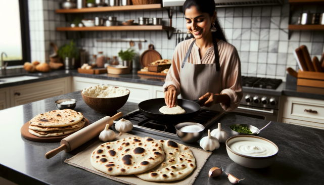 How to make Indian Naan Bread at Home